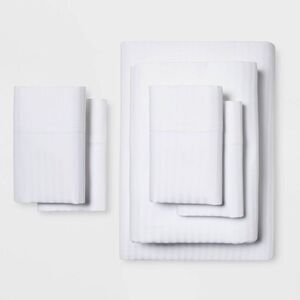 Open Box - Threshold Signature - Threshold 400 Thread Count Cotton Satee White